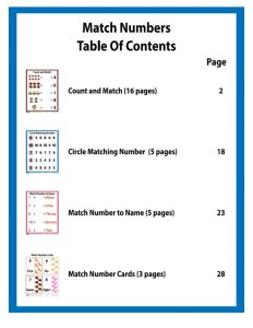 Match Numbers