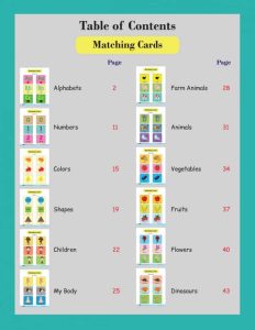 Matching Cards