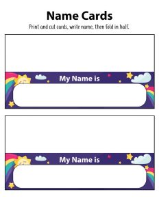 Name Cards