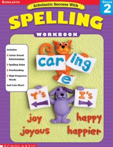 Scholastic Success With Spelling Workbook 2