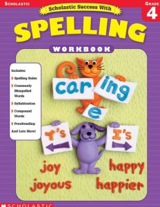 Scholastic Success With Spelling Workbook 4
