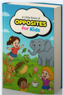 A little book of OPPOSITE for kids