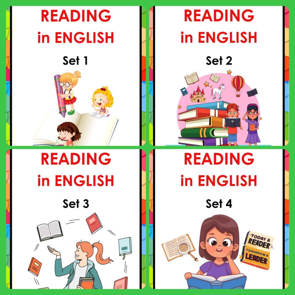 Beginning Reading in English (Set 1-2-3-4)