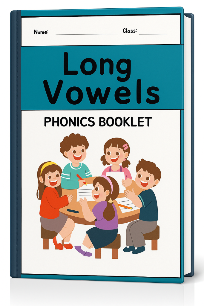 Long Vowels Phonics Booklet