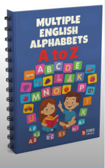 Multiple English Alphabets a to z