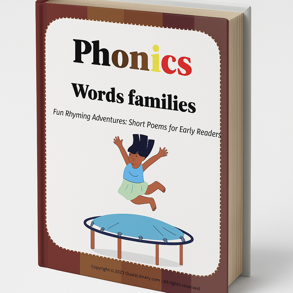 Phonics Words Family Short Poems for Early Readers