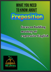 Prepositions Of Place
