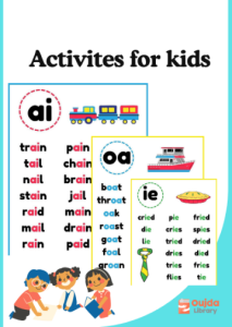 Word Family Activities for Kids