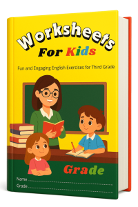 Worksheets for kids English Exercises for Third Grade 3